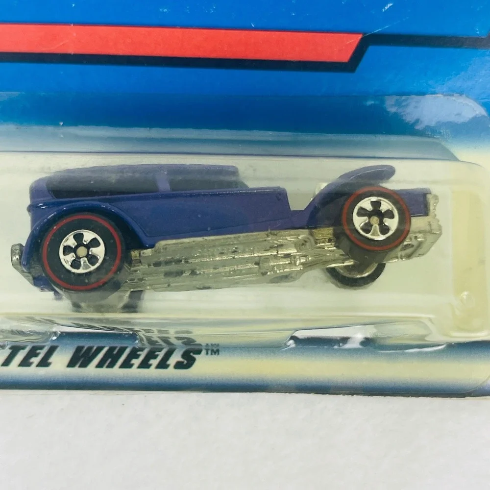 Hot Wheels The Demon Purple Redline Wheels Vintage Style Diecast Car 1:64 Scale